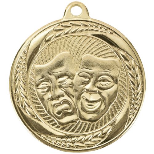2" Drama Laurel Wreath Award Medal