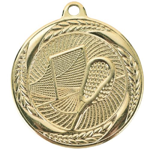 2" Lacrosse Laurel Wreath Award Medal