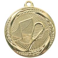 2" Lacrosse Laurel Wreath Award Medal