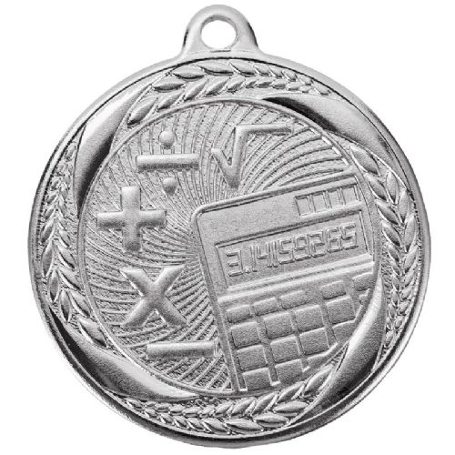 2" Mathematics Laurel Wreath Award Medal #3