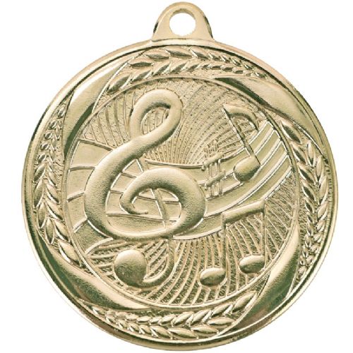2" Music Laurel Wreath Award Medal #2