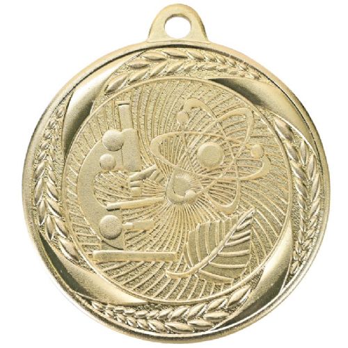 2" Science Laurel Wreath Award Medal #2