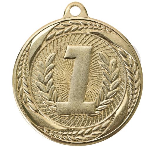 2" 1st Place Laurel Wreath Award Medal