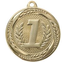 2" 1st Place Laurel Wreath Award Medal