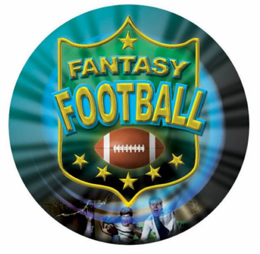 2" Fantasy Football Mylar Trophy Insert
