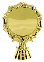 4" Pinwheel 2" Insert Holder Figure Gold