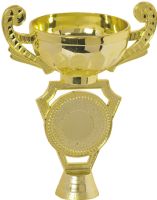 6" Gold Cup 2" Insert Holder Figure