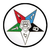 Order of the Eastern Star 2" Mylar Trophy Insert