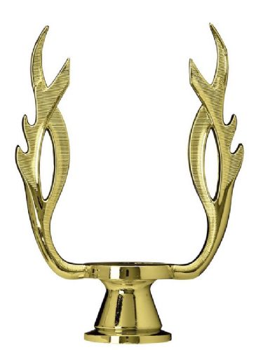 6 1/2" Gold Flame Trophy Riser