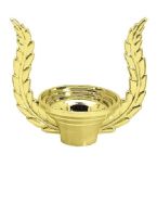 3" Gold Wreath Trophy Riser