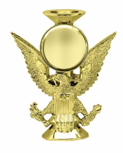 5 1/2" Gold Eagle Insert Holder Trophy Riser