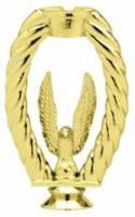 5 1/4" Gold Eagle Trophy Riser