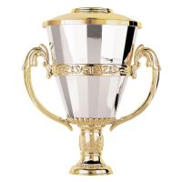Gold 6 1/2" Roman Chalice Series Plastic Trophy Cup