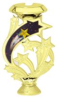 Gold 5" Shooting Star Trophy Riser