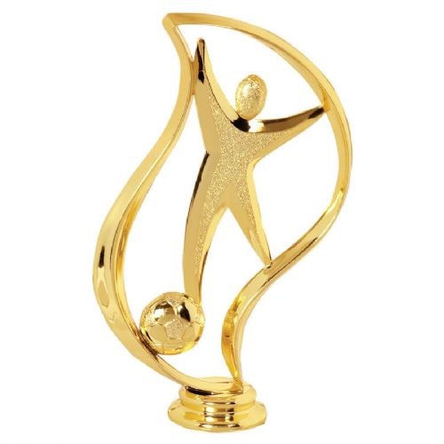 6" Soccer Torch Gold Trophy Figure