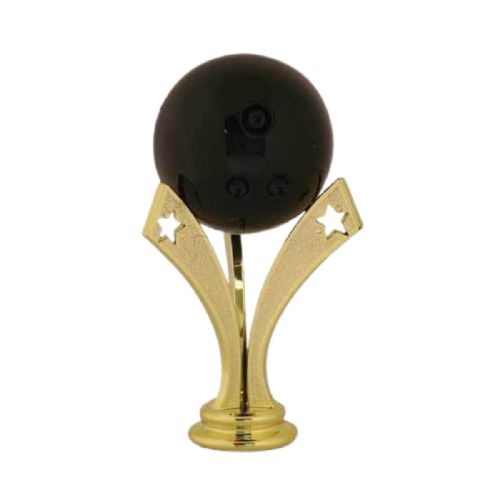 5" Gold Bowling Tri-Star Figure