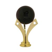 5" Gold Bowling Tri-Star Figure