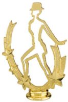 5" Dance Profile Gold Trophy Figure