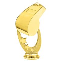 5" Gold Whistle Trophy Figure