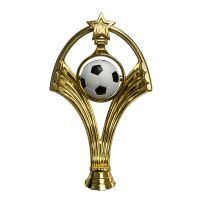 7" Soccer Spinner Gold Trophy Figure