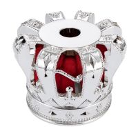 Silver/Red Royal Trophy Riser 1 1/2"