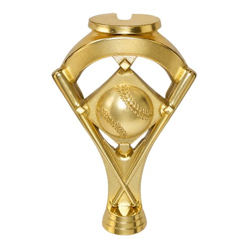 5 3/4" Gold Baseball Trophy Riser