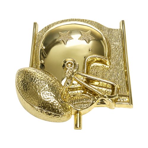 Football Plaque Mount Trim