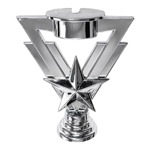 4" Silver Star Trophy Riser