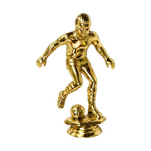 5" Soccer Male Gold Trophy Figure