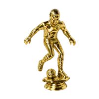 5" Soccer Male Gold Trophy Figure
