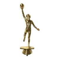 Gold 6 1/4" Male Basketball Hook Shot Trophy Figure