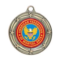 3" American Federation of Martial Arts Medal