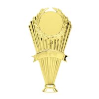 7 1/4" 3rd Place 2" Insert Holder Trophy Figure
