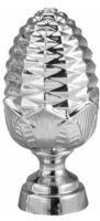 2 1/4" Silver Pinecone Trophy Trim Piece