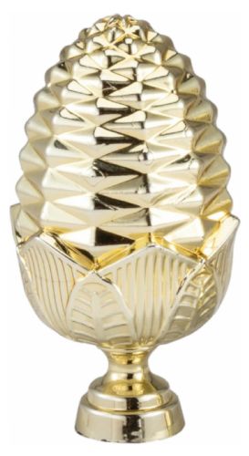 3" Gold Pinecone Trophy Trim Piece