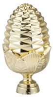 3" Gold Pinecone Trophy Trim Piece