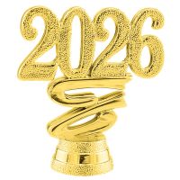 2" "2026" Year Date Ribbon Trim Piece