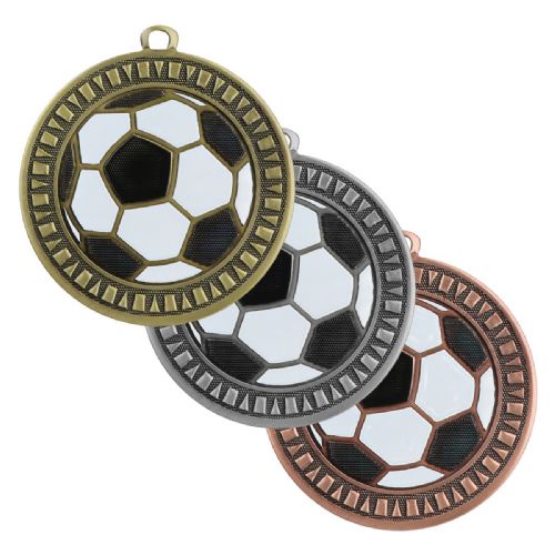 2 3/8" Soccer Velocity Series Award Medal