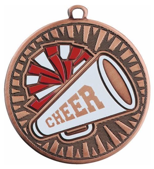 2 3/8" Cheer Velocity Series Award Medal #4