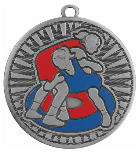 2 3/8" Wrestling Female Velocity Series Award Medal #3