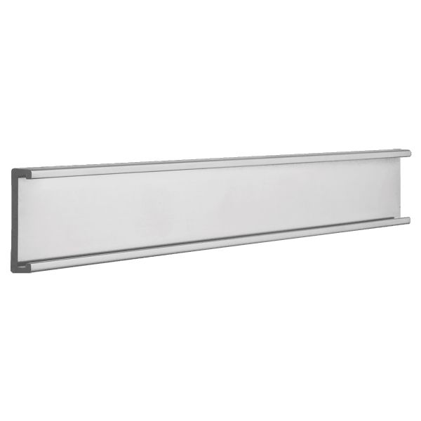 Silver Aluminum Wall Sign Bracket 1" x 4" Kota Pro