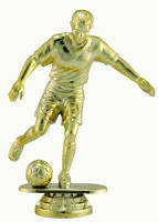 5 1/8" Male Soccer Gold Trophy Figure