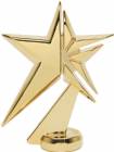 4 3/4" Zenith Star Gold Metal Trophy Figure