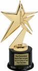6 3/4" Zenith Star Trophy Kit with Pedestal Base - Metal