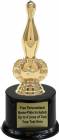 6" Ball & Pin Trophy Kit with Pedestal Base