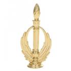 4" Victory Torch Gold Trophy Trim Piece