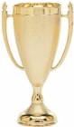 Gold 6 3/4" Plastic Trophy Cup