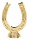 Gold 2 1/4" Horseshoe Trophy Trim Piece