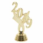 3 1/4" Gold "2019" Year Date Trophy Trim Piece