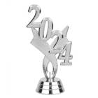 3 1/4" Silver "2024" Year Date Trophy Trim Piece
